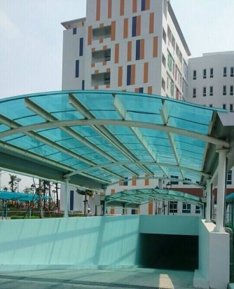 Mái che bệnh viện Nhi Đồng 3 Tp. Hồ chí Minh