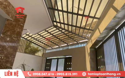 Phân phối tấm lợp lấy sáng poly Solar Light tại Vũng Tàu