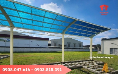 Các ứng dụng chính của tấm lấy sáng poly Solar Light trong xây dựng 