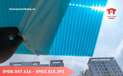 Tấm lấy sáng poly Solar Light rỗng ruột ứng dụng nhiều trong Nông Nghiệp 