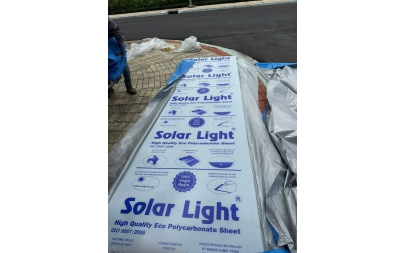 Tấm poly đặc solar light dày 10mm