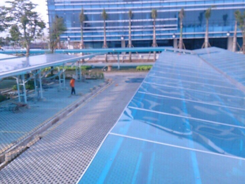 Mái che bệnh viện Nhi Đồng 3 Tp. Hồ chí Minh